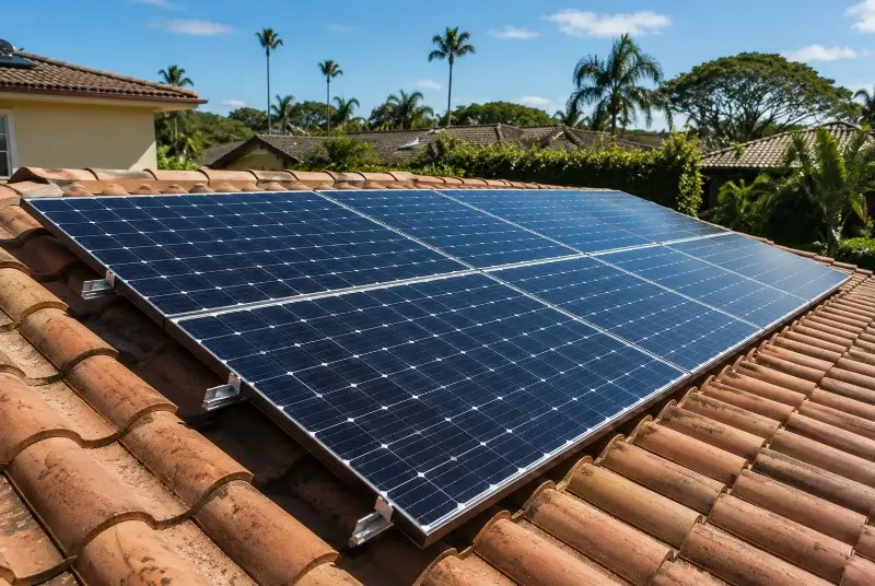 Installation de panneaux solaires à Bernis